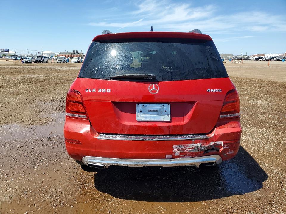 2014 Mercedes-benz Glk-class VIN WDCGG8JB4EG197658 COPART salvage auction — REAR END, AZ - CERTIFICATE OF TITLE, sold $1,950 on 2026-07-24 (photo 6)