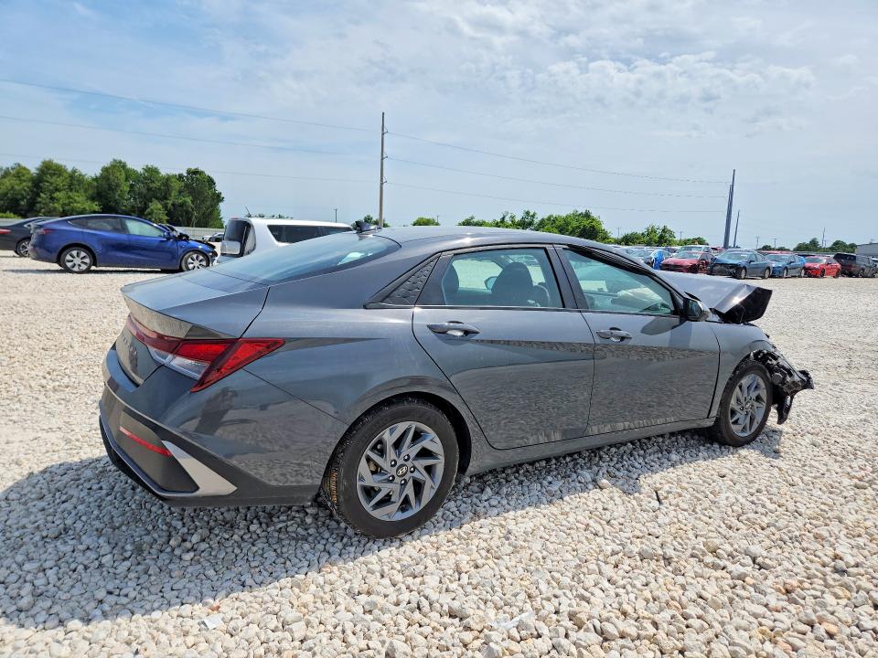 2024 Hyundai Elantra VIN KMHLM4DG3RU821689 COPART salvage auction — FRONT END, Tx - Salvage Vehicle Title, sold $3,150 on 2026-07-09 (photo 3)