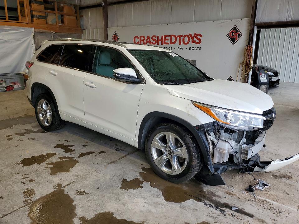 2016 Toyota Highlander VIN 5TDYKRFH0GS162667 COPART salvage auction — FRONT END, MO - SALVAGE CERTIFICATE OF TITLE, sold $5,100 on 2026-07-13 (photo 4)