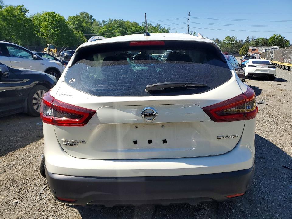 2020 Nissan Rogue VIN JN1BJ1CW3LW641143 COPART salvage auction — ROLLOVER, Md - Cert Of Salvage > 75% Damage, sold $225 on 2026-07-28 (photo 6)