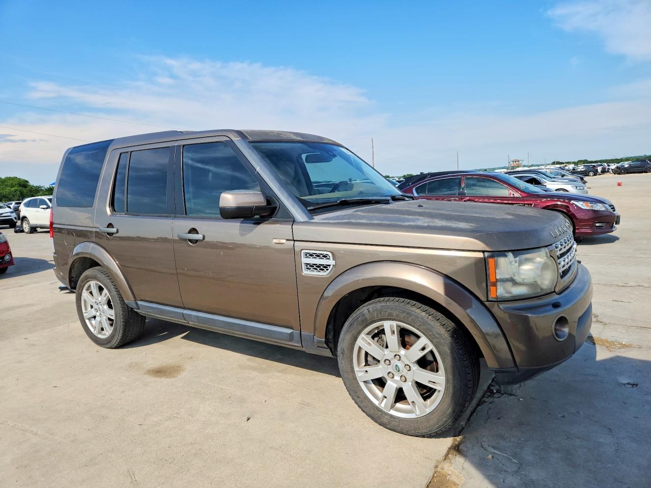 2012 Land Rover LR4 VIN SALAB2D40CA630390 COPART salvage auction — Normal Wear, TX - CERTIFICATE OF TITLE (P), sold $2,850 on 2026-07-03 (photo 4)