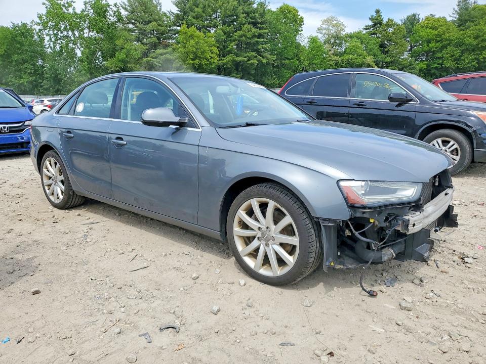 2013 Audi A4 VIN WAUFFAFL8DN048786 COPART salvage auction — FRONT END, Nj - Cert Of Title-Salvage, sold $425 on 2026-07-27 (photo 4)