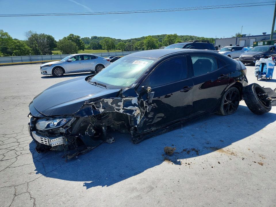 2019 Honda Civic VIN SHHFK7G41KU203441 COPART salvage auction — FRONT END, TN - SALVAGE CERTIFICATE, sold $1,600 on 2026-07-27 (photo 1)