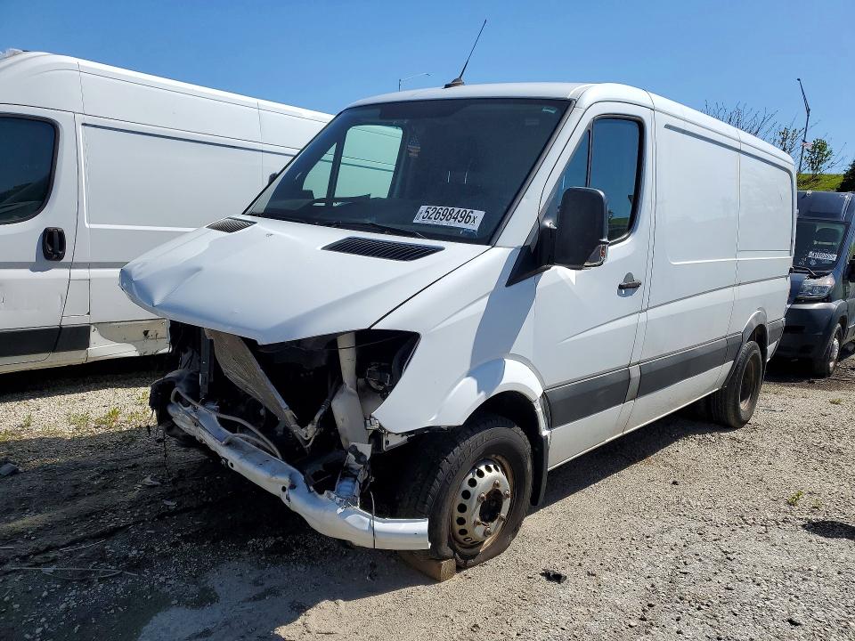 2018 Mercedes-benz VIN WD3PF3CC5JP614114 COPART salvage auction — FRONT END, Il - Salvage Certificate, sold $3,550 on 2026-07-29 (photo 1)