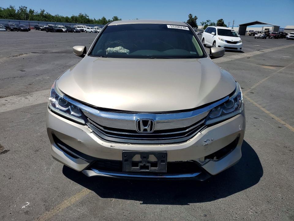 2017 Honda Accord VIN 1HGCR2F3XHA086604 COPART salvage auction — FRONT END, Ca - Salvage Certificate, sold $6,200 on 2026-07-02 (photo 5)