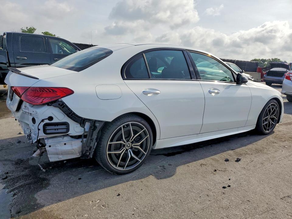 2022 Mercedes-benz C-klasse VIN W1KAF4GB9NR065794 COPART salvage auction — REAR END, FL - CERT OF TITLE SLVG REBUILDABLE, sold $16,700 on 2026-07-23 (photo 3)