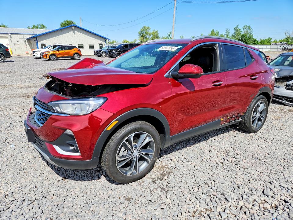 2023 Buick Encore VIN KL4MMDS22PB041007 COPART salvage auction — FRONT END, Il - Salvage Certificate, sold $2,100 on 2026-07-13 (photo 1)