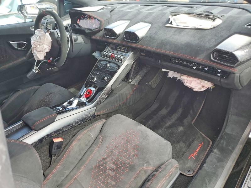 2018 Lamborghini Huracan VIN ZHWUD4ZF4JLA08259 COPART salvage auction — ALL OVER, CA - SALVAGE CERTIFICATE, sold $101,000 on 2026-07-14 (photo 8)