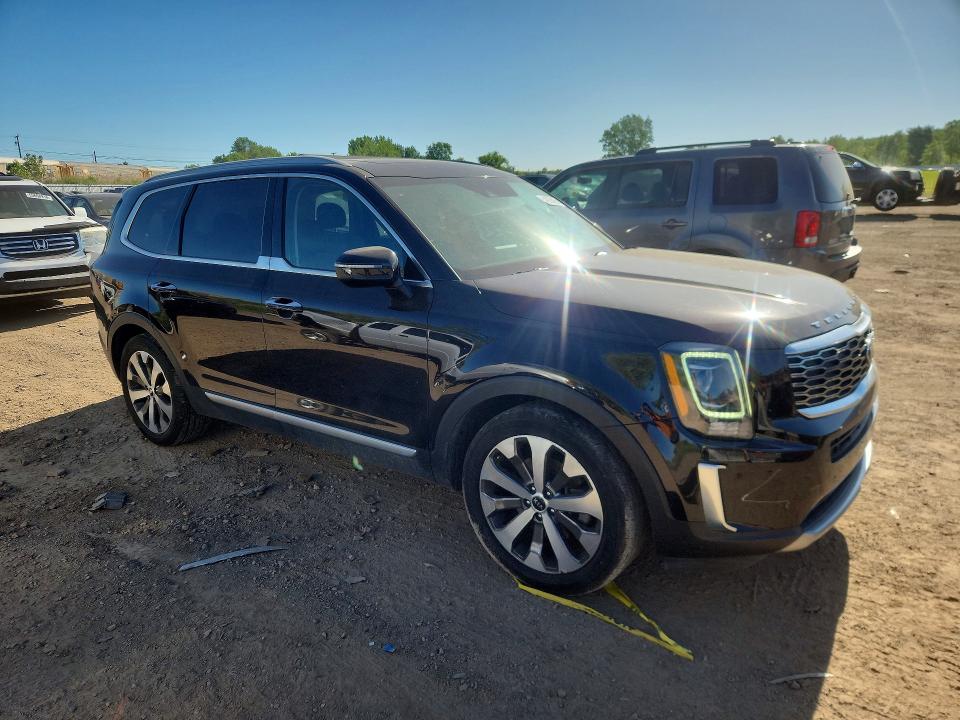 2021 Kia Telluride VIN 5XYP6DHC3MG186314 COPART salvage auction — REAR END, Oh - Cert Of Title-Salvage, sold $5,300 on 2026-07-30 (photo 4)