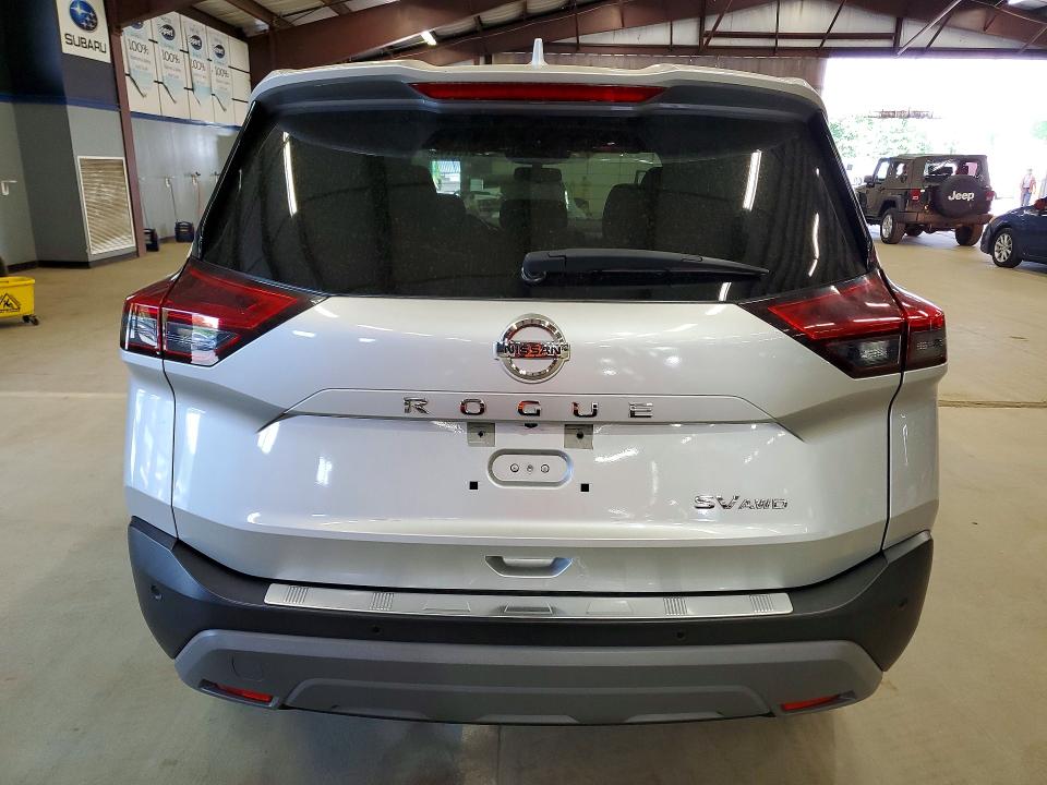 2021 Nissan Rogue VIN JN8AT3BB1MW213414 COPART salvage auction — SIDE, Ct - Cert Of Title-Salvage, sold $6,200 on 2026-07-09 (photo 6)