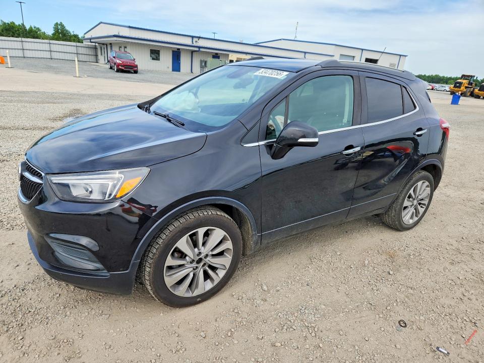 2019 Buick Encore VIN KL4CJASB8KB803624 COPART salvage auction — FRONT END, Nc - Salvage Certificate Of Title, sold $1,250 on 2026-07-06 (photo 1)