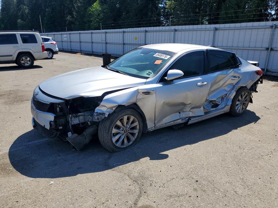 2016 Kia Optima VIN 5XXGT4L37GG082207 COPART salvage auction — ALL OVER, Wa - Vehicle Cert Of Ownership-Titl, sold $300 on 2026-07-20 (photo 1)