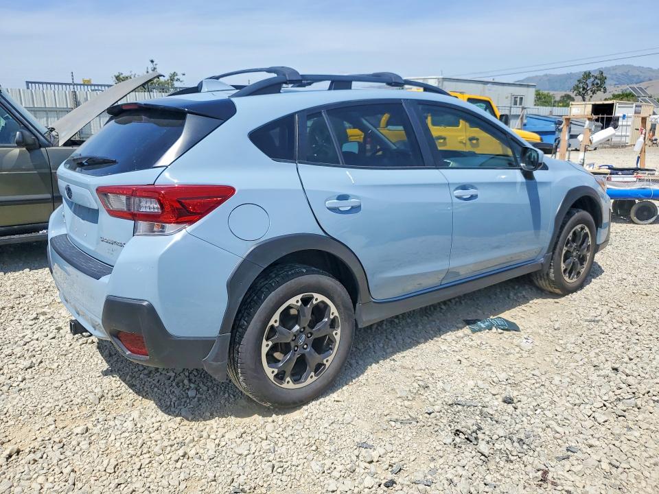 2022 Subaru Xv VIN JF2GTACC9N9218685 COPART salvage auction — HAIL, CA - SALVAGE CERTIFICATE, sold $2,250 on 2026-07-28 (photo 3)