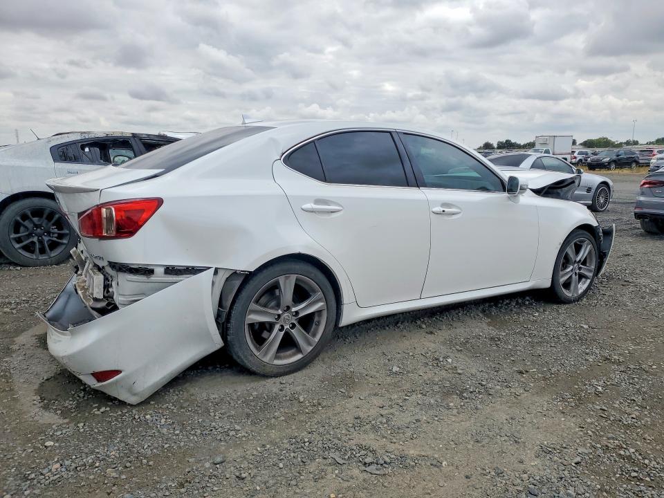 2012 Lexus Is VIN JTHBF5C27C2102369 COPART salvage auction — FRONT END, Ca - Salvage Certificate, sold $175 on 2026-07-07 (photo 3)