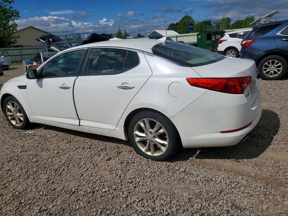 2013 Kia Optima VIN 5XXGN4A78DG106929 COPART salvage auction — MECHANICAL, MT - CERTIFICATE OF TITLE, sold $950 on 2026-07-15 (photo 2)