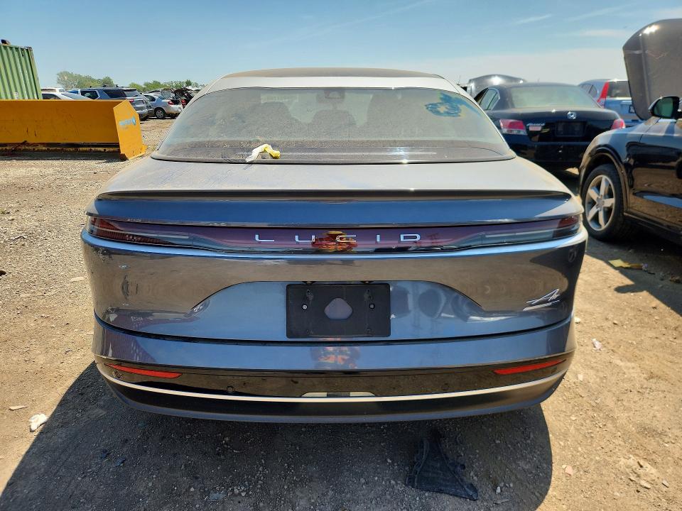 2025 Lucid VIN 50EA1TEA1SA037975 COPART salvage auction — SIDE, Id - Salvage Certificate Of Title, sold $20,800 on 2026-09-15 (photo 6)
