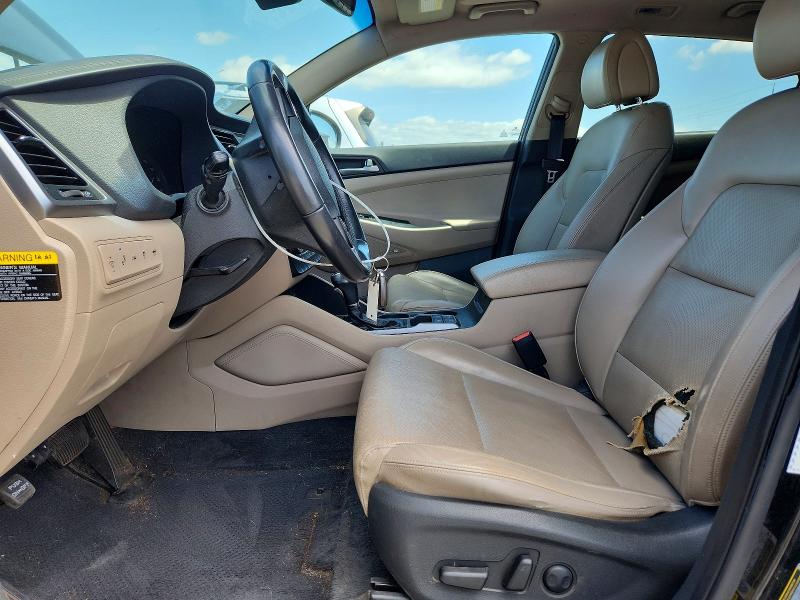 2017 Hyundai Tucson VIN KM8J3CA21HU288320 COPART salvage auction — MECHANICAL, Mt - Certificate Of Title, sold $2,600 on 2026-07-28 (photo 7)