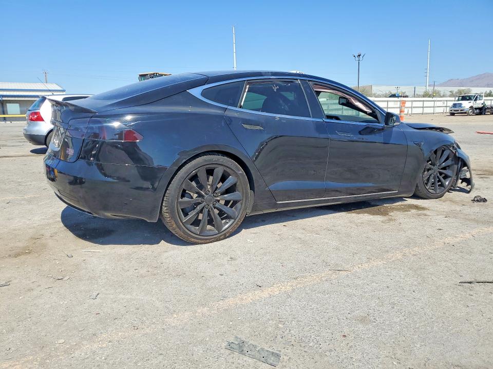 2018 Tesla VIN 5YJSA1E27JF280959 COPART salvage auction — FRONT END, Nv - Salvage Title, sold $3,200 on 2026-07-30 (photo 3)