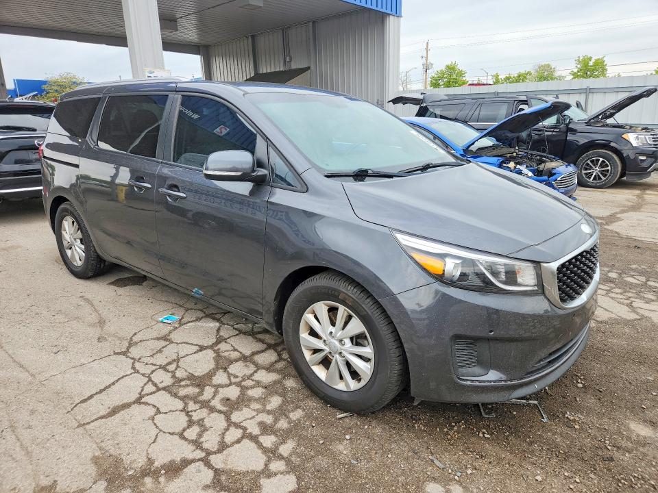 2018 Kia SEDONA VIN KNDMB5C1XJ6396823 COPART salvage auction — MECHANICAL, Salvage Title, sold $1,250 on 2026-07-27 (photo 4)
