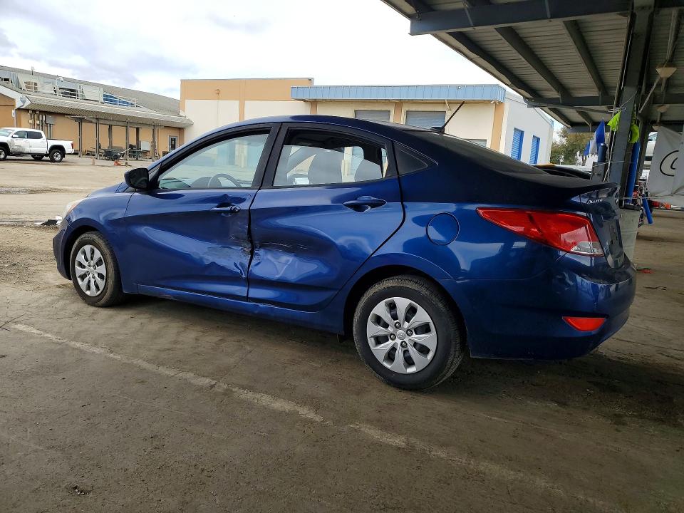 2015 Hyundai Accent VIN KMHCT4AE7FU884568 COPART salvage auction — SIDE, Ca - Dis/Dlr/Exp Only Clean Title, sold $1,000 on 2026-07-02 (photo 2)