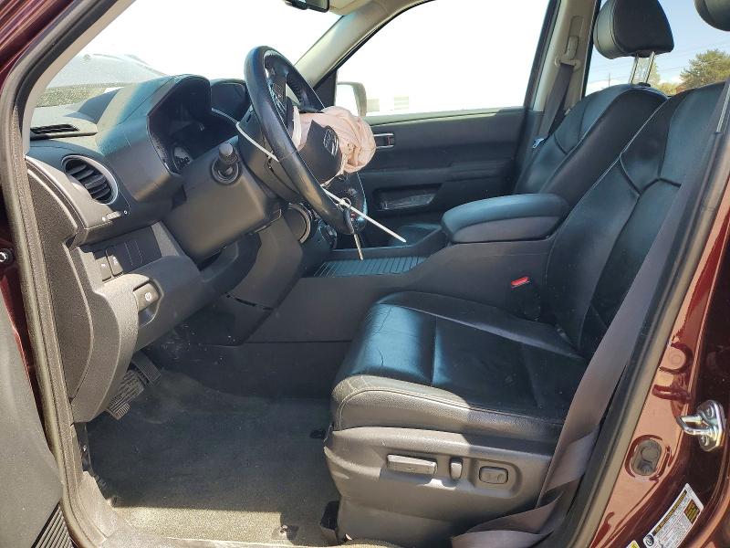 2015 Honda Pilot VIN 5FNYF4H94FB052351 COPART salvage auction — FRONT END, ID - SALVAGE CERTIFICATE OF TITLE, sold $1,400 on 2026-07-09 (photo 7)