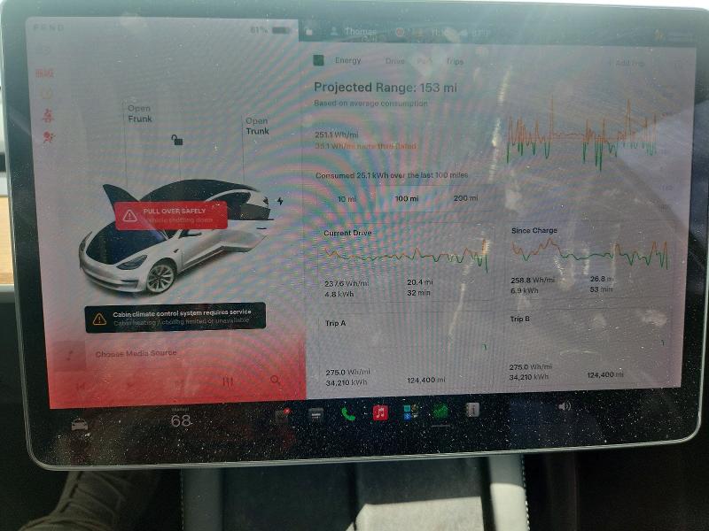 2021 Tesla Model 3 VIN 5YJ3E1EAXMF062227 COPART salvage auction — REAR END, Salvage Title, sold $3,000 on 2026-07-28 (photo 9)