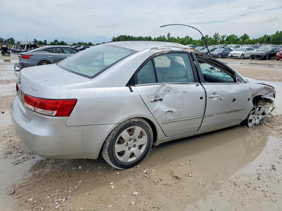2007 Hyundai Sonata VIN 5NPET46CX7H238828 COPART salvage auction — ROLLOVER, Tx - Salvage Vehicle Title, sold $150 on 2026-07-10 (photo 3)