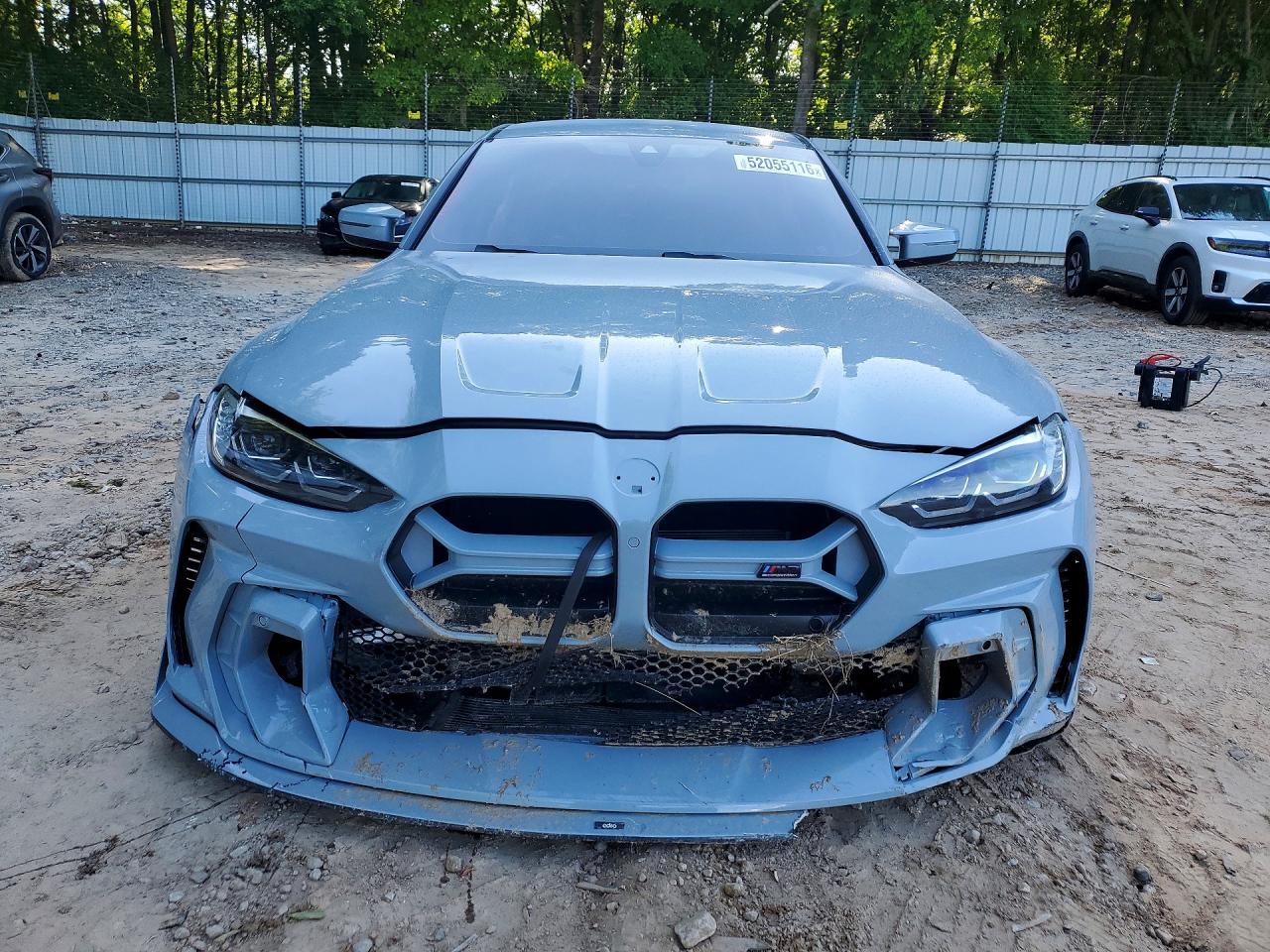 2023 BMW M3 VIN WBS43AY06PFN97481 COPART salvage auction — Front End, GA - CERT OF TITLE-SALVAGE, sold $53,000 on 2026-07-02 (photo 5)