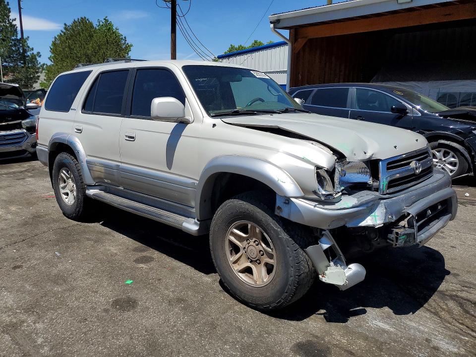 2000 Toyota 4runner VIN JT3HN87R0Y0299626 COPART salvage auction — FRONT END, Co - Public - Salvage Title, sold $2,450 on 2026-07-07 (photo 4)