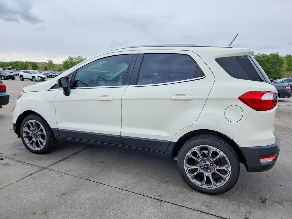 2021 Ford Ecosport VIN MAJ3S2KE8MC453031 COPART salvage auction — FRONT END, Co - Salvage Title, sold $4,350 on 2026-07-20 (photo 2)