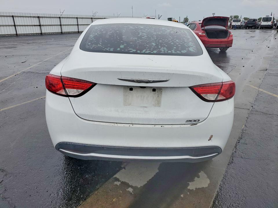 2016 Chrysler 200 VIN 1C3CCCAB3GN159151 COPART salvage auction — FRONT END, Ca - Salvage Certificate, sold $775 on 2026-07-16 (photo 6)