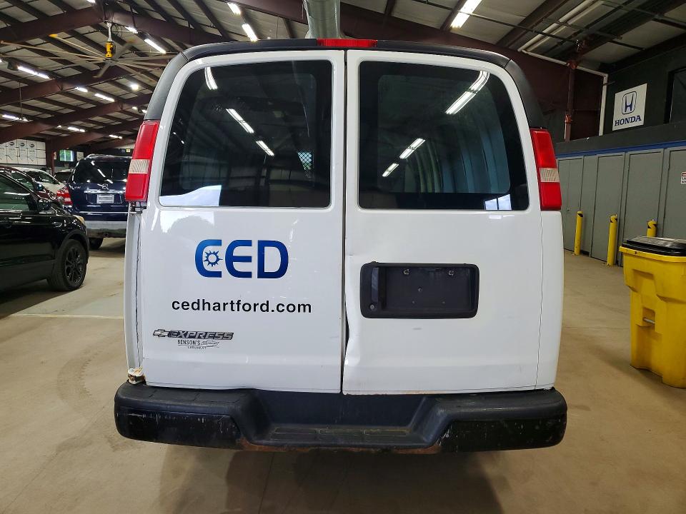 2012 Chevrolet Express 2500 VIN 1GCWGGCA5C1168329 COPART salvage auction — REAR END, VT - CERTIFICATE OF TITLE, sold $1,950 on 2026-07-10 (photo 6)