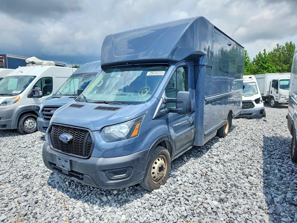 2021 Ford Transit VIN 1FDDF6P84MKA59699 — COPART salvage auction photo