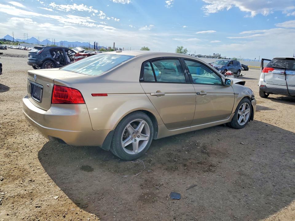 2004 Acura Tl VIN 19UUA66244A022711 COPART salvage auction — FRONT END, AZ - CERT OF TITLE - SALVAGE, sold $350 on 2026-07-10 (photo 3)