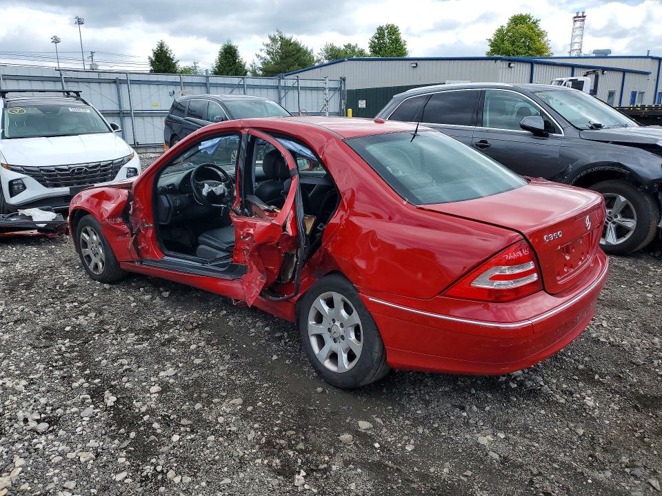 2006 Mercedes-benz C class VIN WDBRF56HX6F740496 COPART salvage auction — SIDE, Md - Cert Of Salvage > 75% Damage, sold $500 on 2026-07-06 (photo 2)