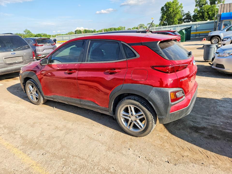 2021 Hyundai VIN KM8K12AA8MU604043 COPART salvage auction — HAIL, Ok - Cert Of Title-Salvage, sold $4,000 on 2026-07-15 (photo 2)
