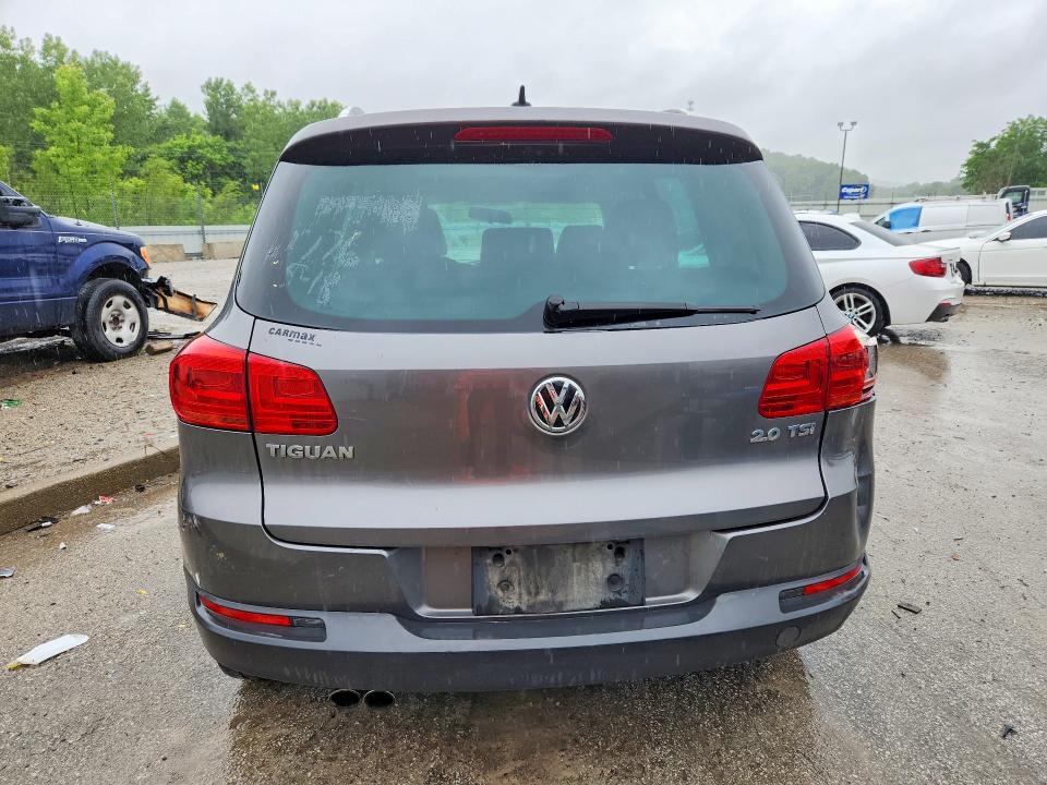 2012 Volkswagen Tiguan VIN WVGAV7AX4CW002776 COPART salvage auction — FRONT END, KY - BILL OF SALE/PART ONLY/NO TITL, sold $525 on 2026-07-02 (photo 6)