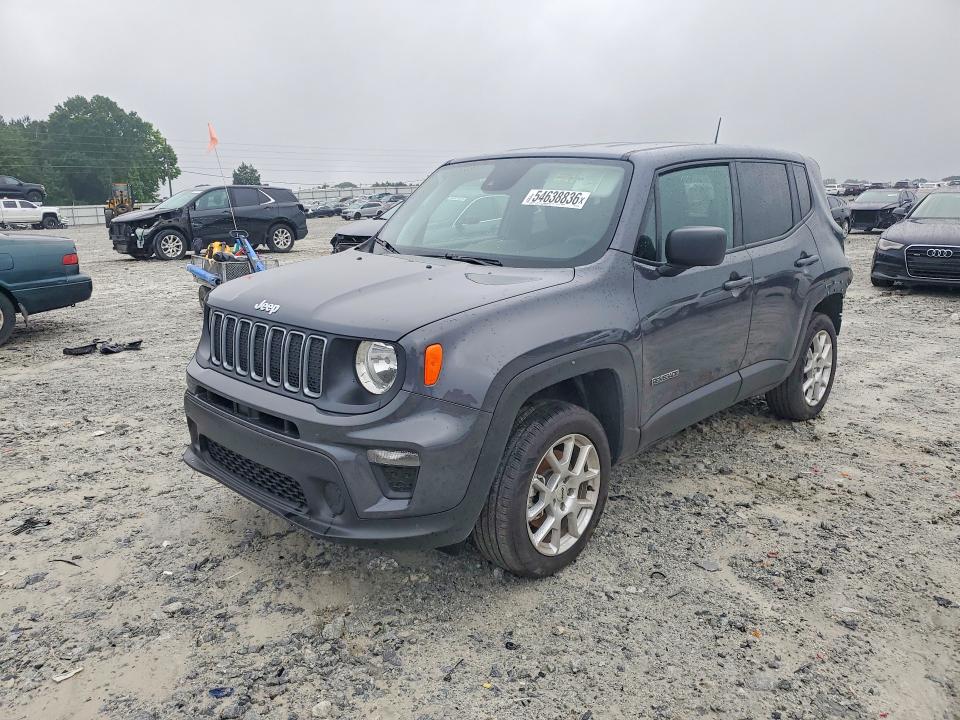 2023 Jeep Renegade VIN ZACNJDB15PPP58904 COPART salvage auction — REAR END, Ga - Cert Of Title-Salvage, sold $4,275 on 2026-07-28 (photo 1)