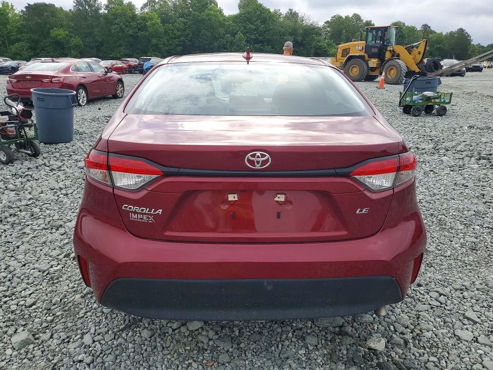 2025 Toyota Corolla VIN 5YFB4MDE7SP231903 COPART salvage auction — FRONT END, NC - SALVAGE CERTIFICATE OF TITLE, sold $150 on 2026-07-29 (photo 6)