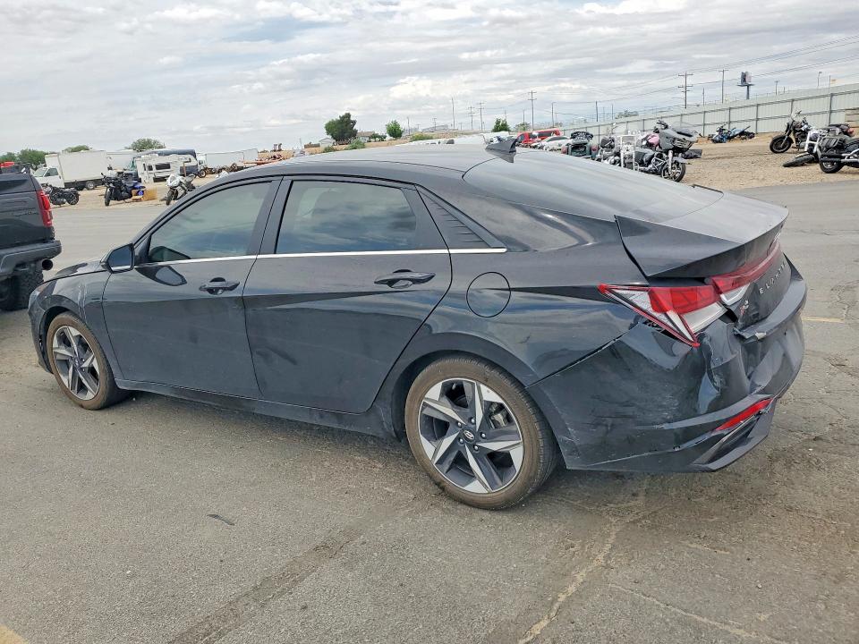 2021 Hyundai Elantra VIN 5NPLN4AG0MH041061 COPART salvage auction — REAR END, Id - Salvage Certificate Of Title, sold $3,800 on 2026-07-23 (photo 2)