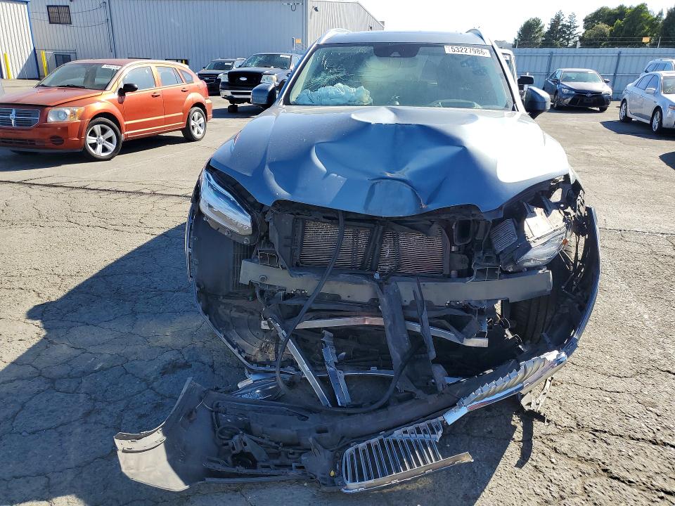 2019 Volvo Xc90 VIN YV4A22PL2K1464959 COPART salvage auction — FRONT END, Ca - Salvage Certificate, sold $3,450 on 2026-07-10 (photo 5)
