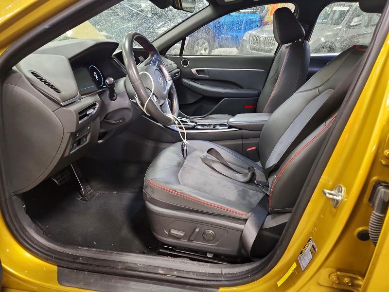 2021 Hyundai Sonata VIN 5NPEJ4J24MH113341 COPART salvage auction — FRONT END, MD - CERT OF SALVAGE > 75% DAMAGE, sold $2,350 on 2026-07-28 (photo 7)