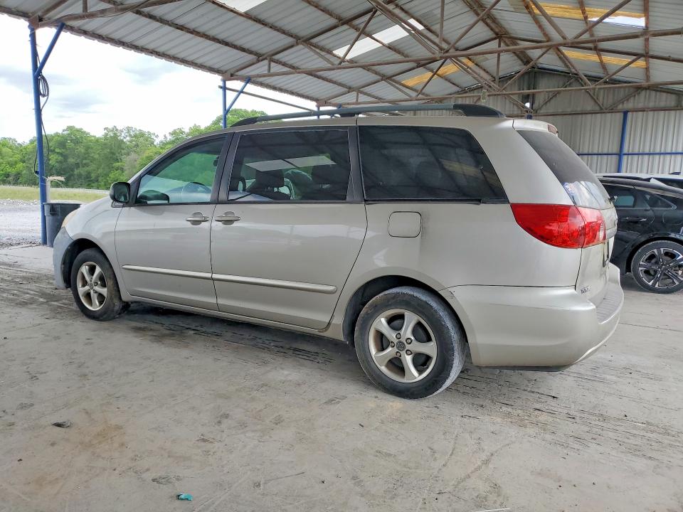 2006 Toyota Sienna VIN 5TDZA23CX6S529807 COPART salvage auction — MINOR DENT/SCRATCHES, Ga - Certificate Of Title, sold $925 on 2026-07-30 (photo 2)
