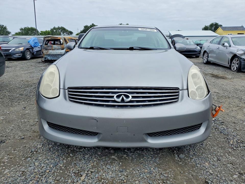 2006 Infiniti G35 VIN JNKCV54E36M718742 COPART salvage auction — FRONT END, Ca - Salvage Certificate, sold $425 on 2026-07-16 (photo 5)