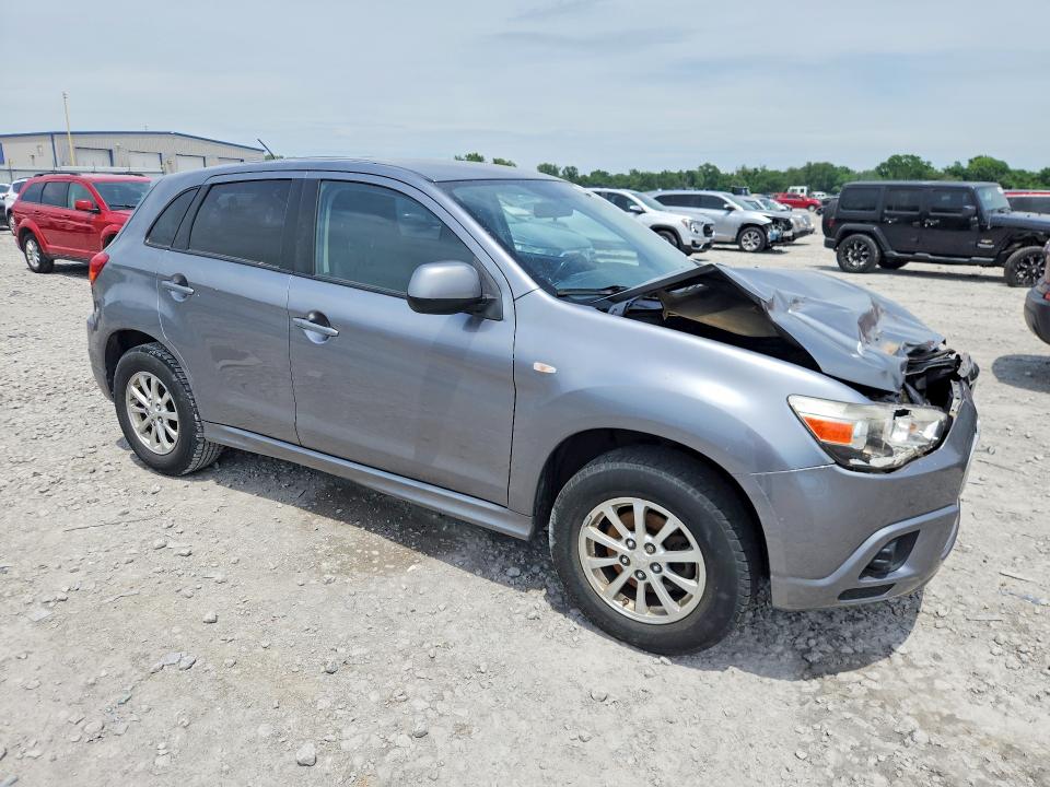 2012 Mitsubishi Outlander VIN JA4AP3AU9CZ001855 COPART salvage auction — FRONT END, IL - SALVAGE CERTIFICATE, sold $875 on 2026-07-06 (photo 4)