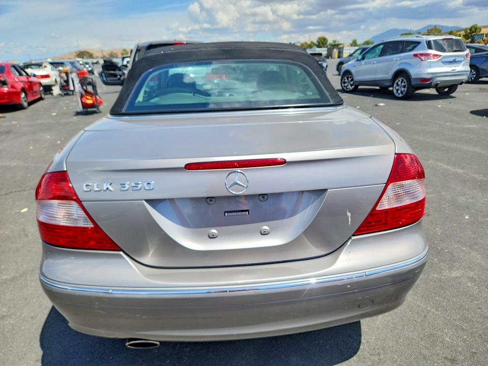 2006 Mercedes-benz Clk-class VIN WDBTK56G36T064144 COPART salvage auction — MINOR DENT/SCRATCHES, Ca - Dis/Dlr/Exp App For Dup Clean, sold $425 on 2026-07-06 (photo 6)
