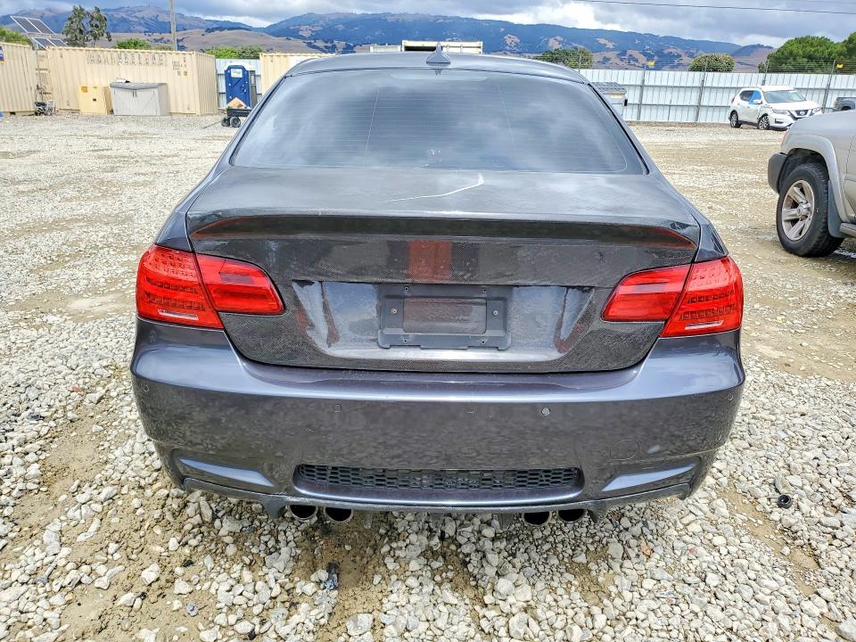 2008 BMW M3 VIN WBSWD93578PY40976 COPART salvage auction — FRONT END, Ca - Salvage Certificate, sold $5,200 on 2026-07-14 (photo 6)