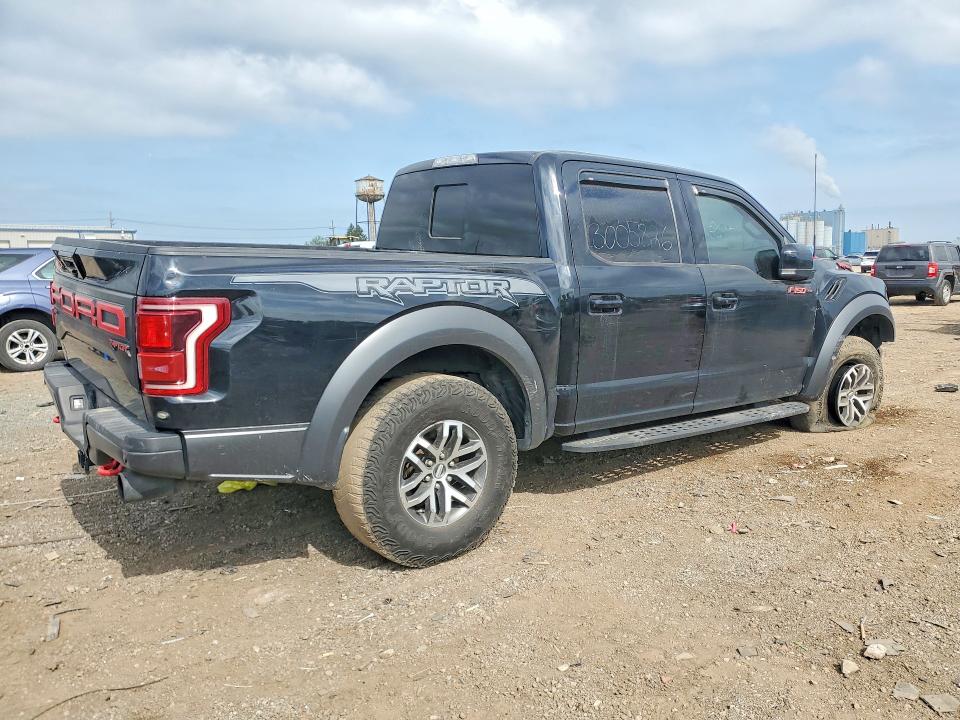 2018 Ford F-150 VIN 1FTFW1RG1JFE40788 COPART salvage auction — VANDALISM, Il - Salvage Certificate, sold $17,500 on 2026-07-24 (photo 3)