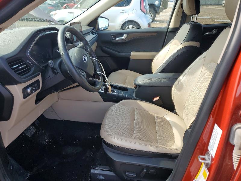 2020 Ford Escape VIN 1FMCU9J96LUA13881 COPART salvage auction — FRONT END, Mo - Salvage Certificate Of Title, sold $4,500 on 2026-07-09 (photo 7)