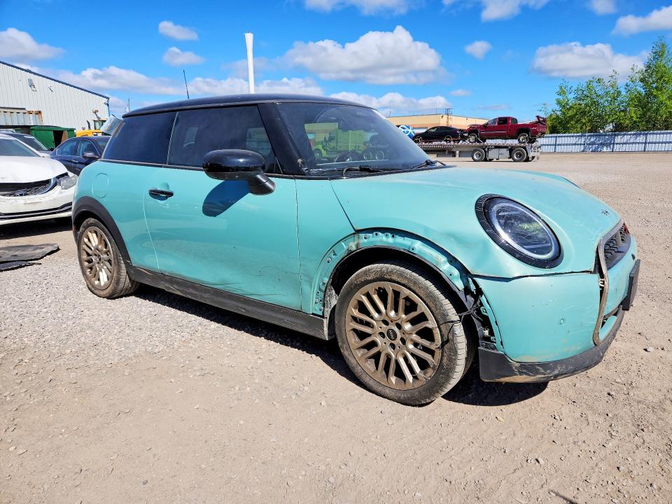 2025 Mini Cooper VIN WMW23GD01S2X34167 COPART salvage auction — FRONT END, On - Permit No Brand - Unfit, sold $14,500 on 2026-07-16 (photo 4)